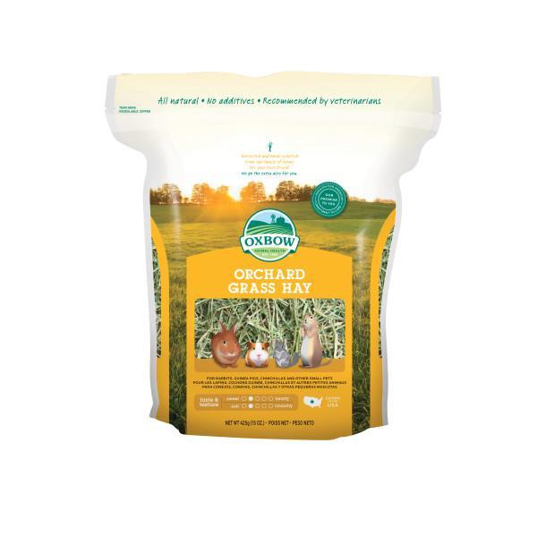 Oxbow Orchard Grass Hay 425g-Habitat Pet Supplies