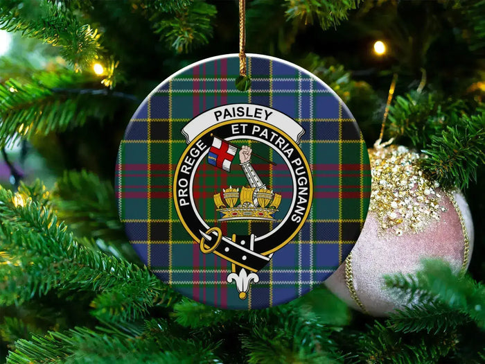 Paisley Et Patria Pugnans Pro Rege Ornament