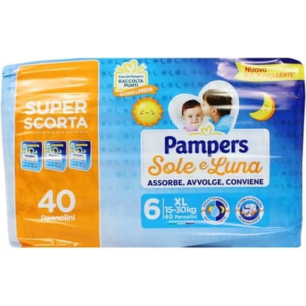 Pampers Sun & Moon Super Supply 1530 Xl Diapers
