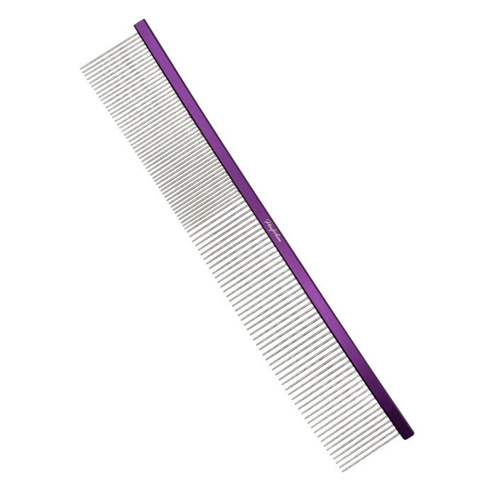 Pawfection Professional Purple Wave Comb 8.75"