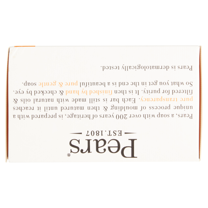 Pears Transparent Soap Bar 100g x 4