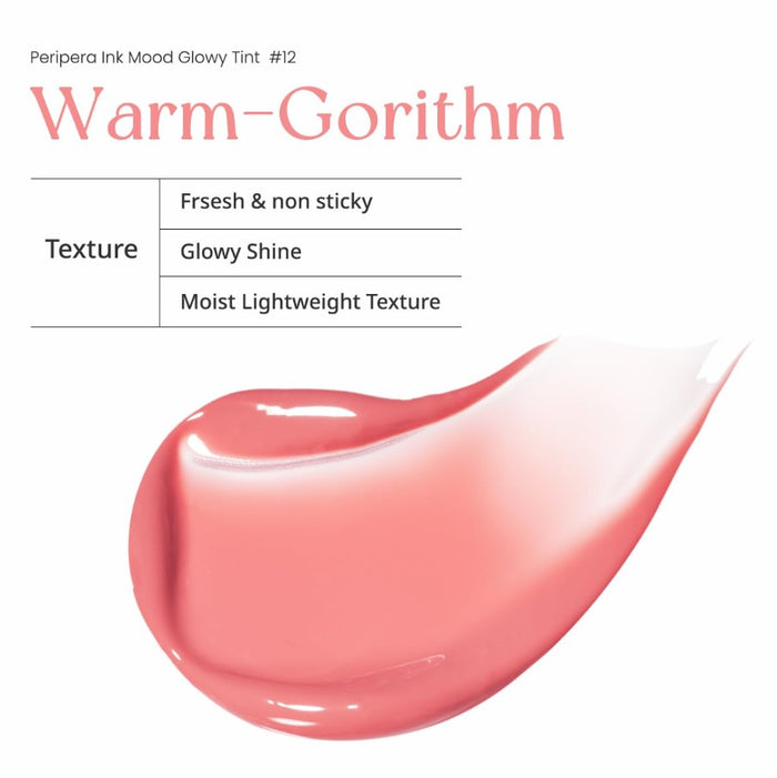 Peripera Ink Mood Glowy Tint 12 Warm Gorithm