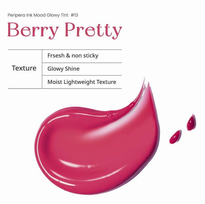 Peripera Ink Mood Glowy Tint 13 Berry Pretty
