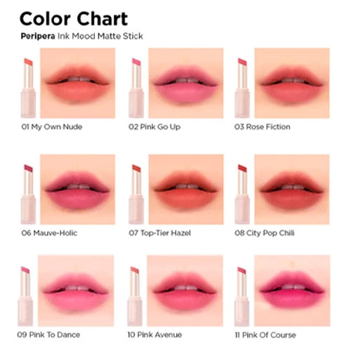 Peripera Ink Mood Matte Stick 01 My Own Nude