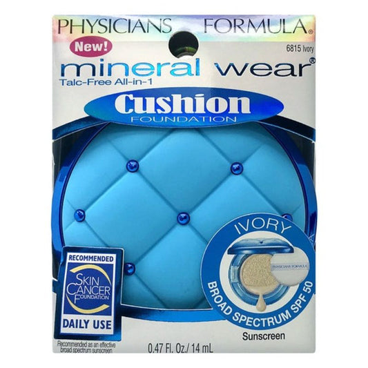 Physicians Formula Mineral Wear Cushion Spf 50 -  Ivory - HOK Makeup