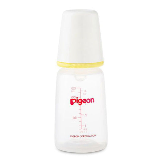 Pigeon 26012 Feeding Bottle with White Cap, 120ml