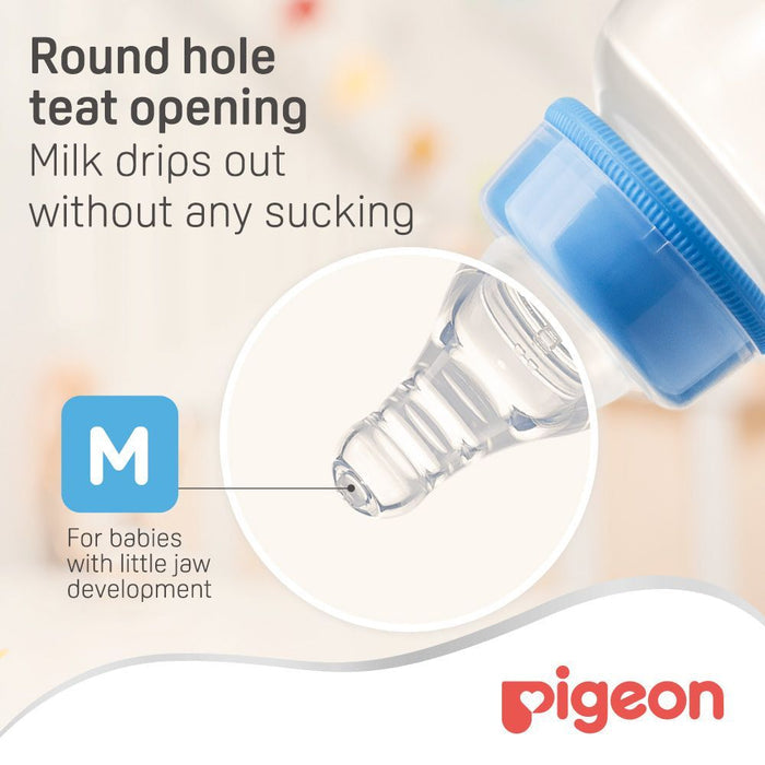 Pigeon Peristaltic Nipple (M)2 Pcs Blister