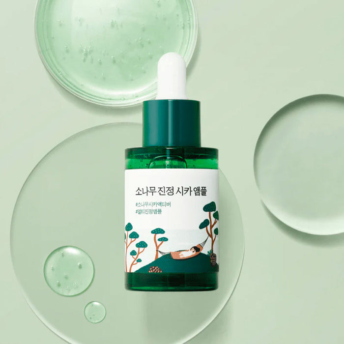 Round Lab Pine Calming Cica Ampoule Nudie Glow Australia