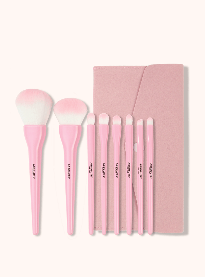 Pink Essentials Makeup Brush Set - product view 2