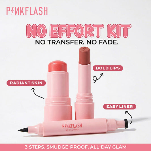 Pinkflash No-Effort Kit – Effortless Everyday Makeup Trio