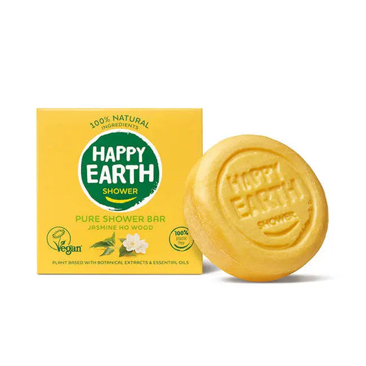 Plasticvrije Shower Bar Jasmine Ho Wood Happy Earth
