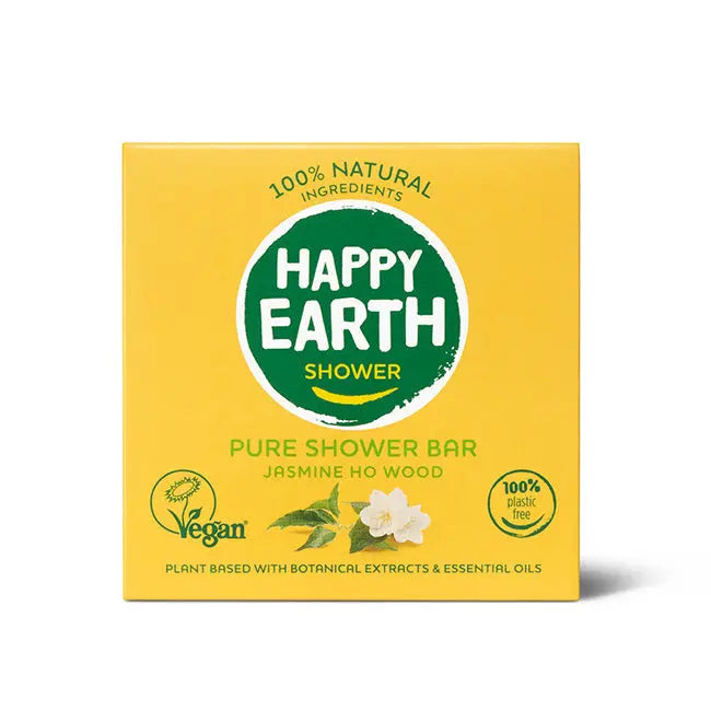 Plasticvrije Shower Bar Jasmine Ho Wood Happy Earth