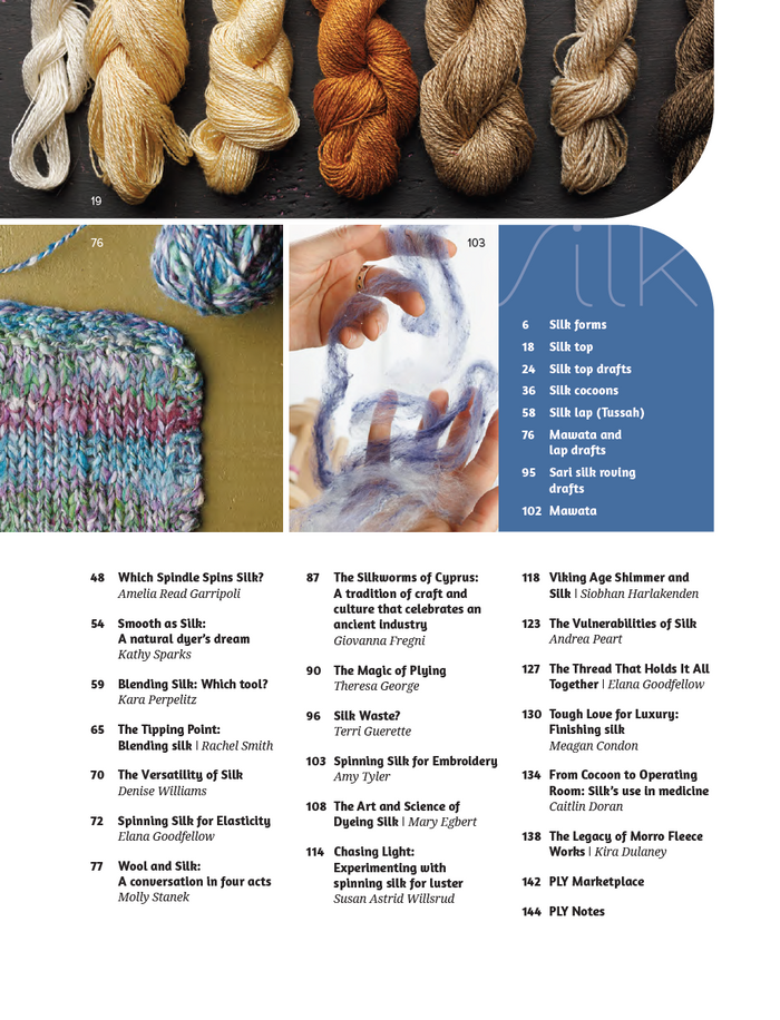 PLY Magazine, Issue 54: Sericulture