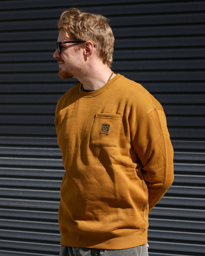 Pocket Crewneck - Camel