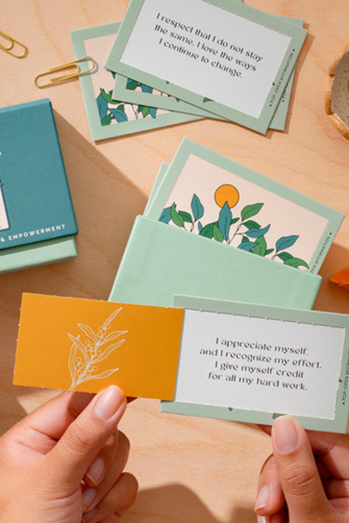 Pop-Open Affirmations Card Set