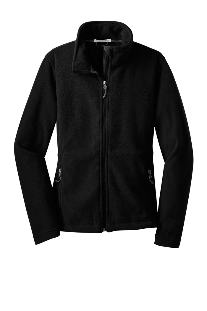PORT AUTHORITY - BLACK -  VALUE FLEECE JACKET WOMENS
