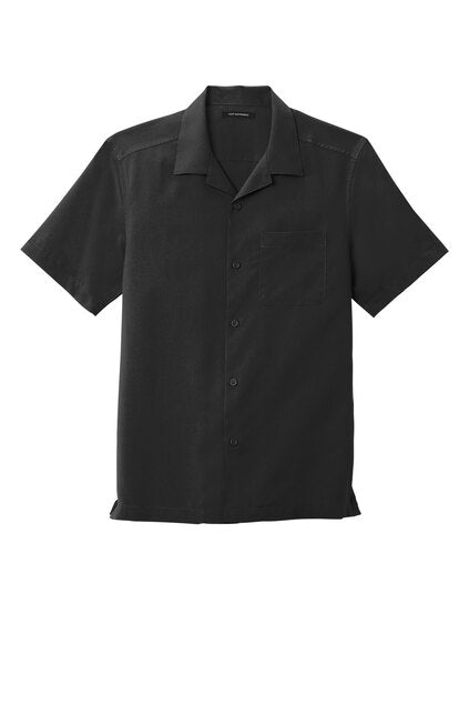 PORT AUTHORITY - BLACK SHORT SLEEVE STAFF SHIRT