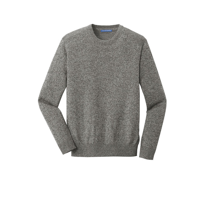 PORT AUTHORITY - WARM GREY MARL - MENS SWEATER