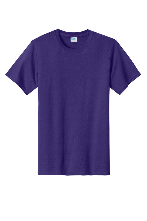PORT & CO - PURPLE ESSENTIAL TEE