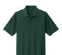 PORT & CO- CORE BLEND - DARK GREEN POLO *