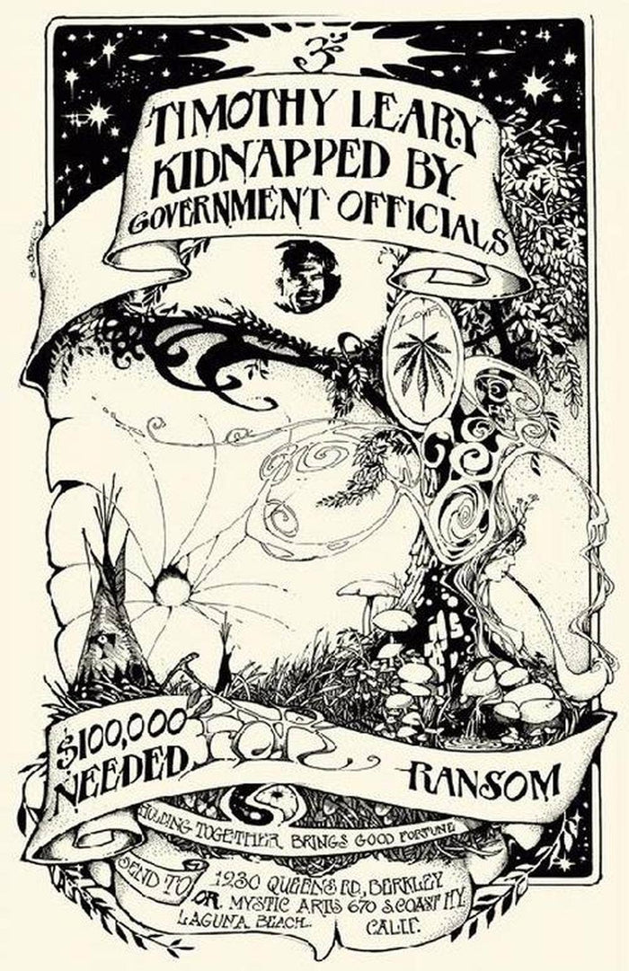 PosterSource - Timothy Leary Kidnapped  1970