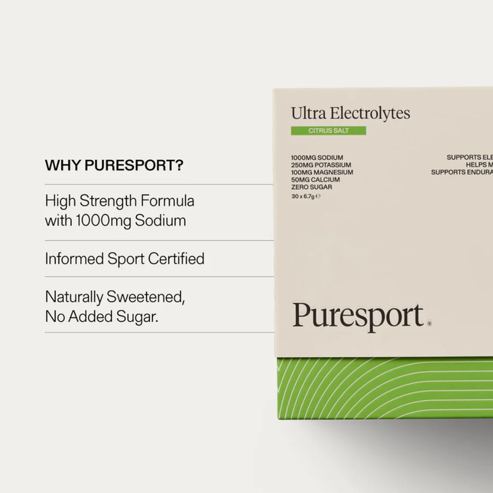 Puresport Ultra Electrolytes Citrus Salt 15 Sachets