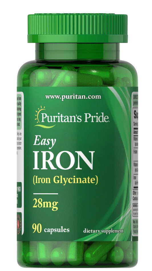 Puritan'S Pride Easy Iron 28Mg 90'S