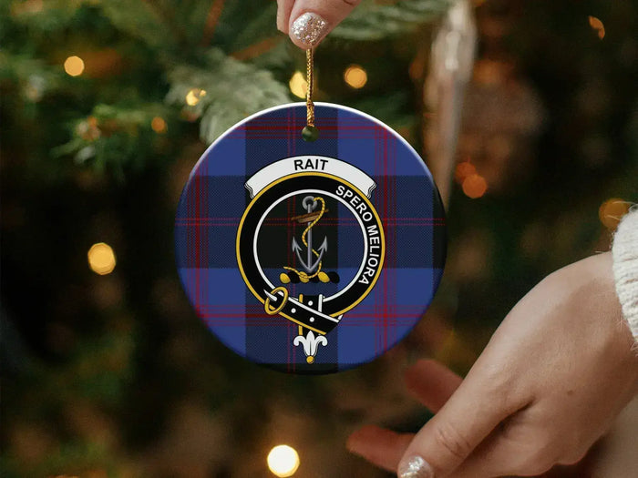 Spero Meliora Rait Crest Christmas Ornament