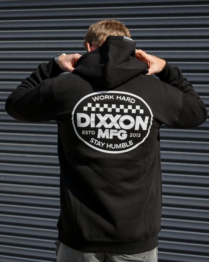 Rally Pullover Hood - Black