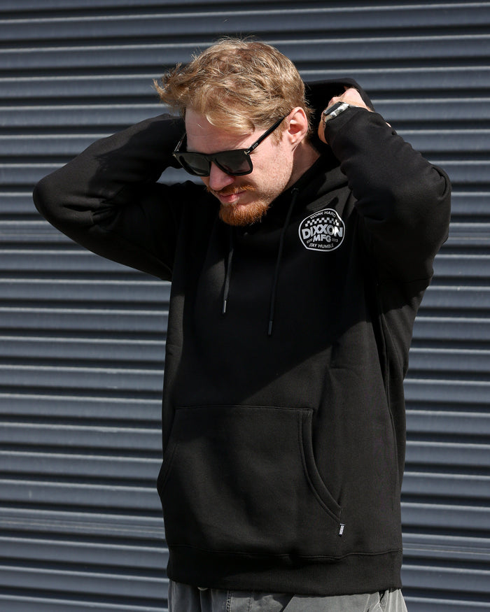 Rally Pullover Hood - Black
