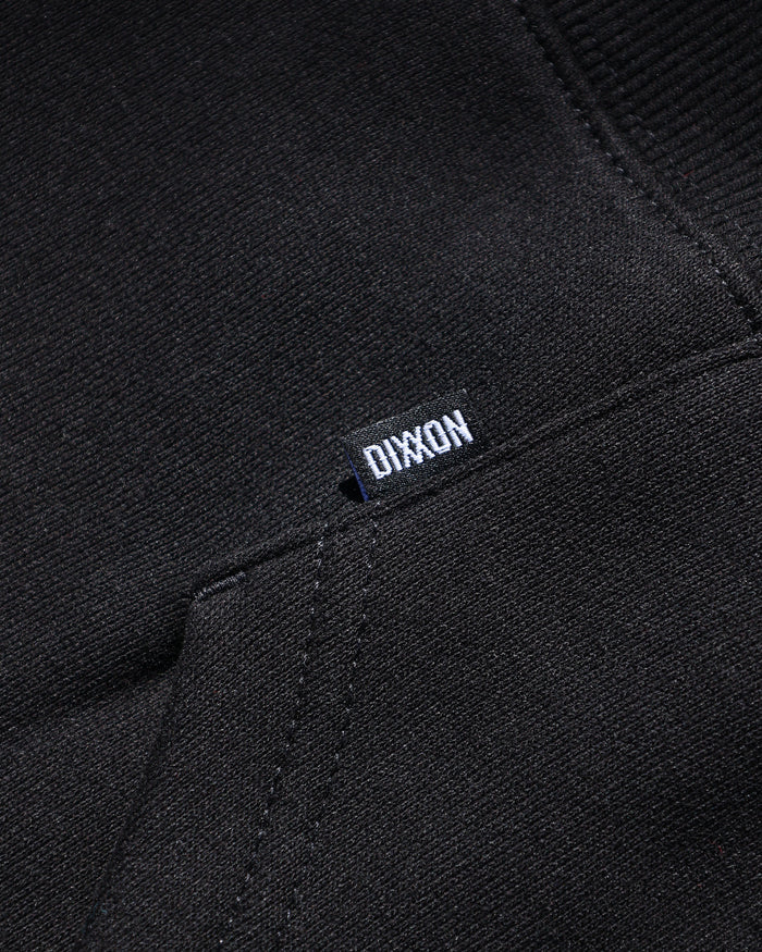 Rally Pullover Hood - Black