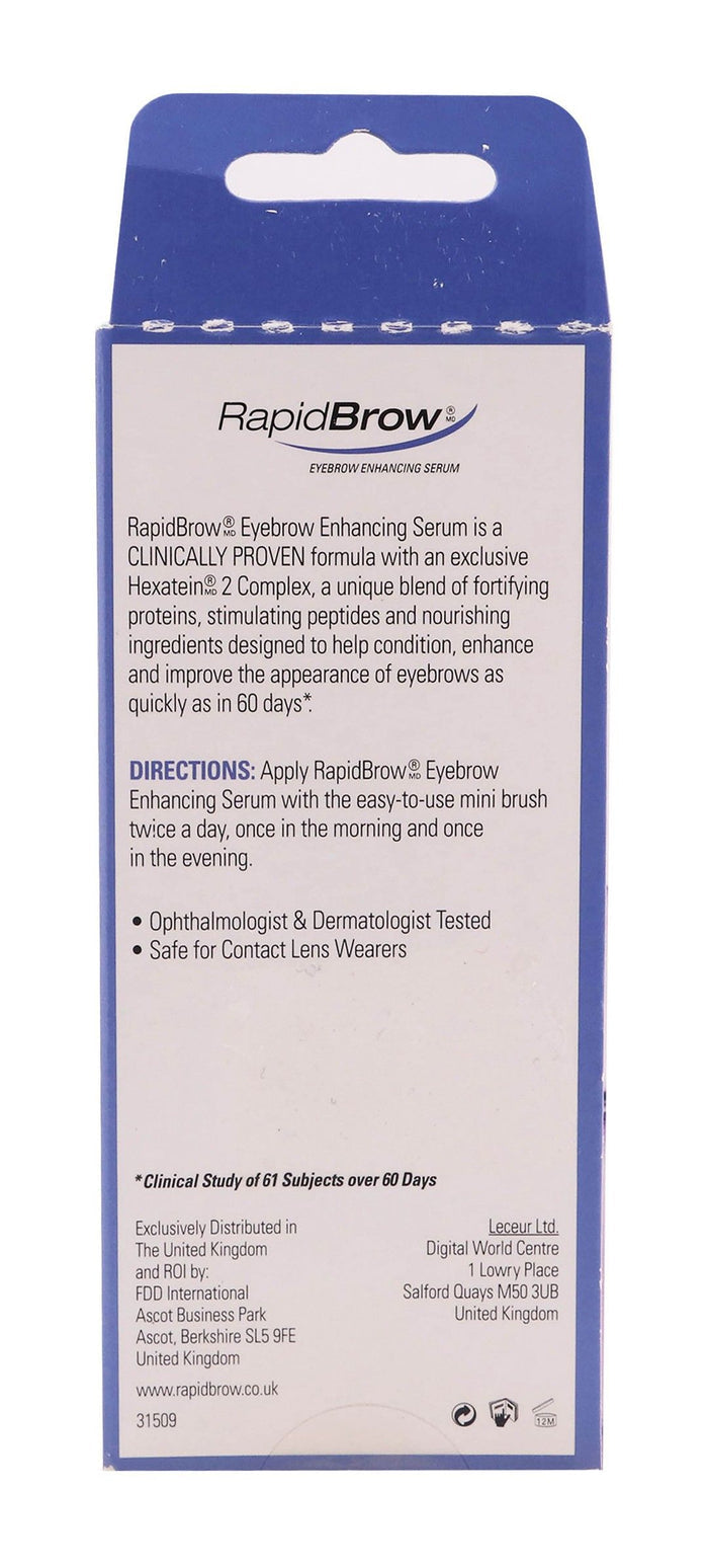 Rapidbrow Eyebrow Enhancing Serum, 3ml - Makkah Pharmacy
