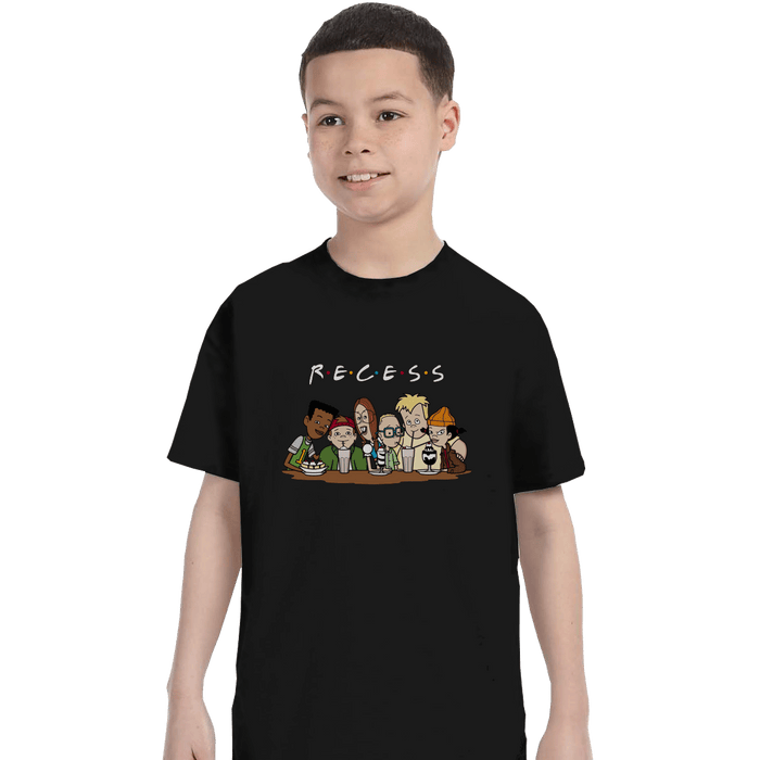Shirts T-Shirts, Youth / XL / Black Recess