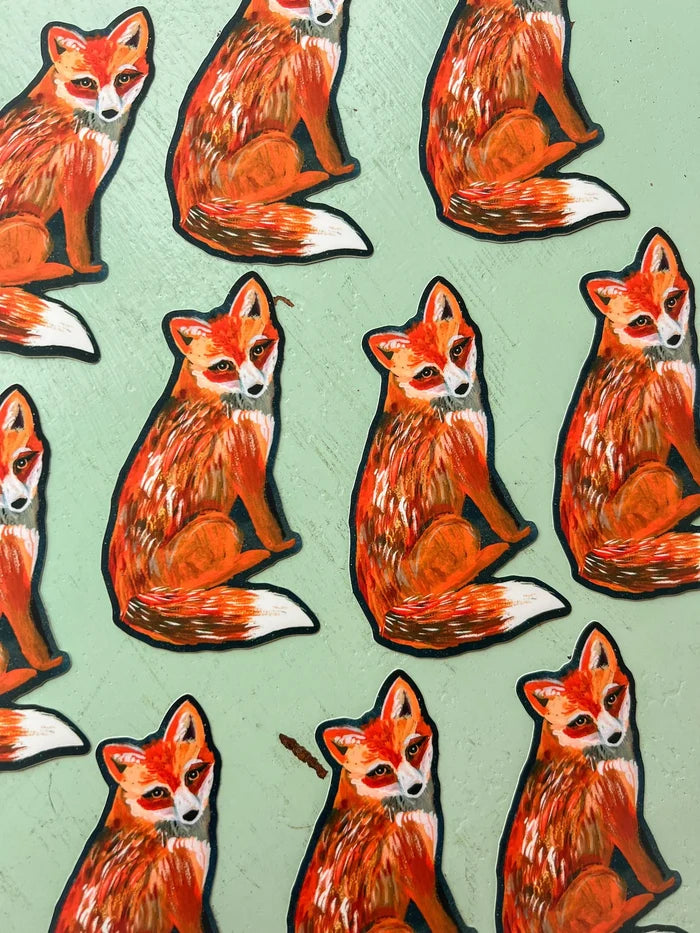 Red Fox Sticker - Matte