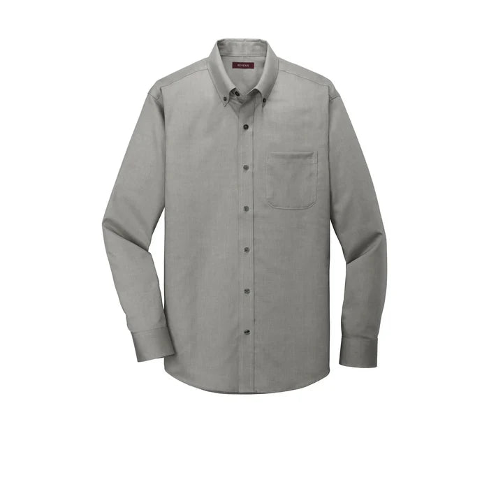 RED HOUSE - CHARCOAL LONG SLEEVE SHIRT  *