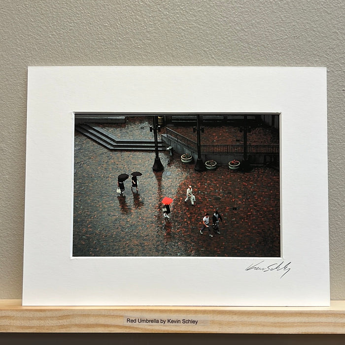 Red Umbrella, Cleveland by Kevin Schley