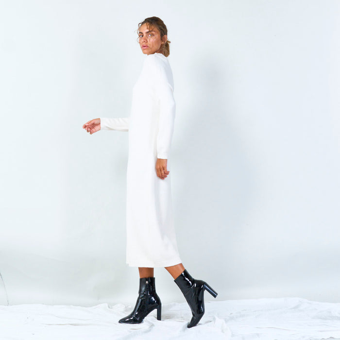 Relaxed fit midi sweater dress wholesale