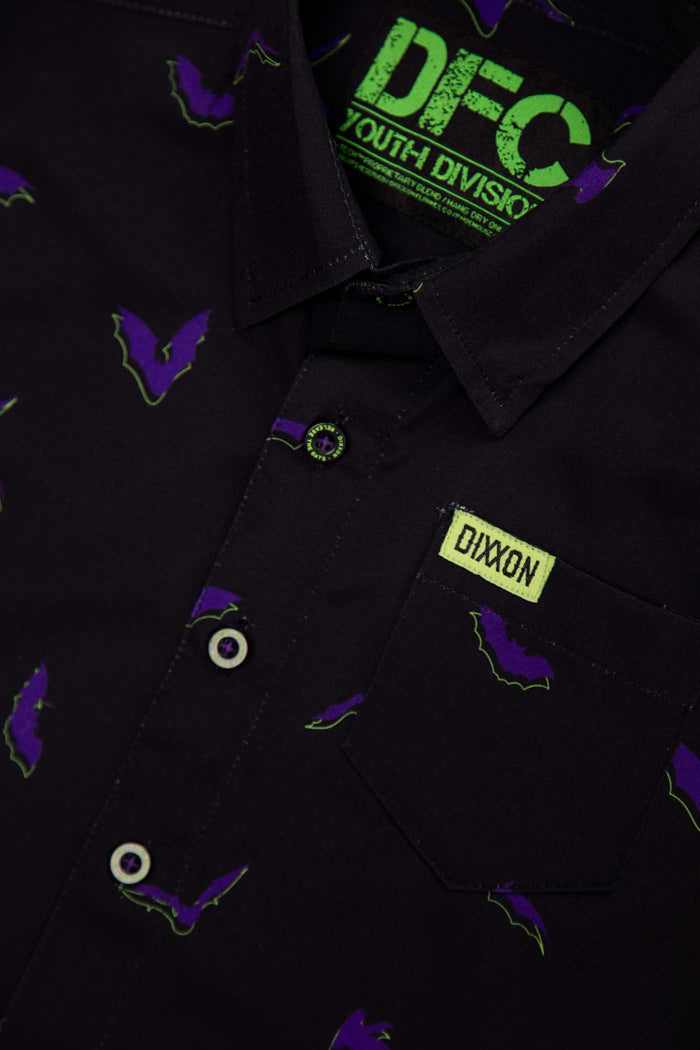 Release The Bats Youth Short Sleeve Party Shirt
