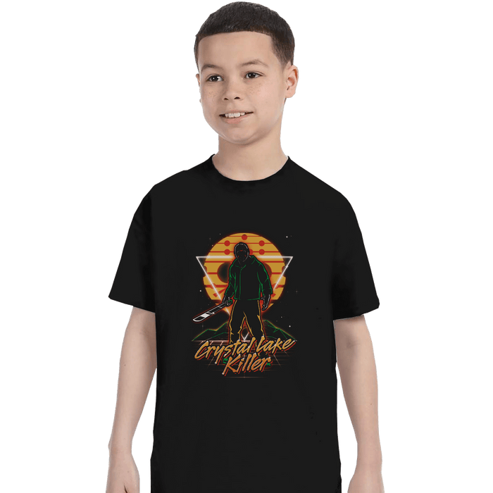 Shirts T-Shirts, Youth / XS / Black Retro Camper Killer