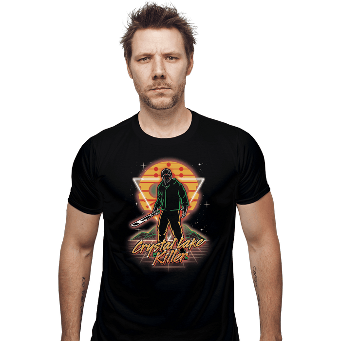 Shirts Fitted Shirts, Mens / Small / Black Retro Camper Killer