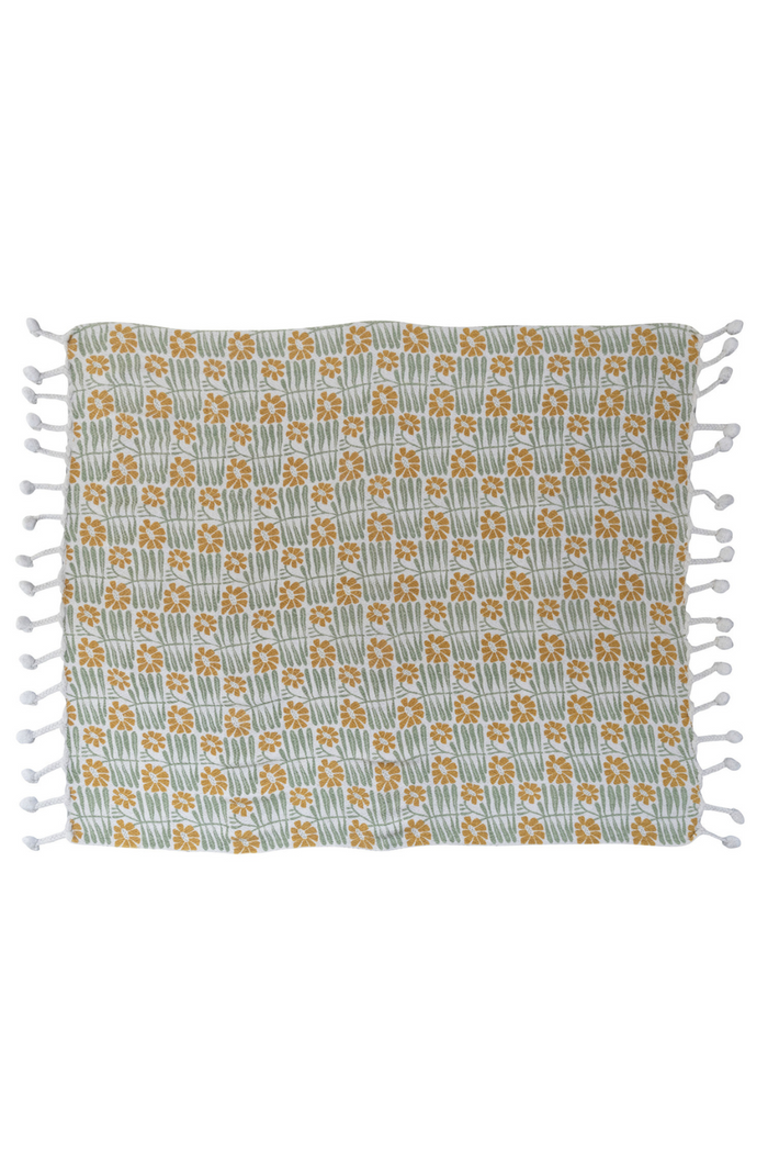 Creative-Co-Op-Retro-Flowers-Throw