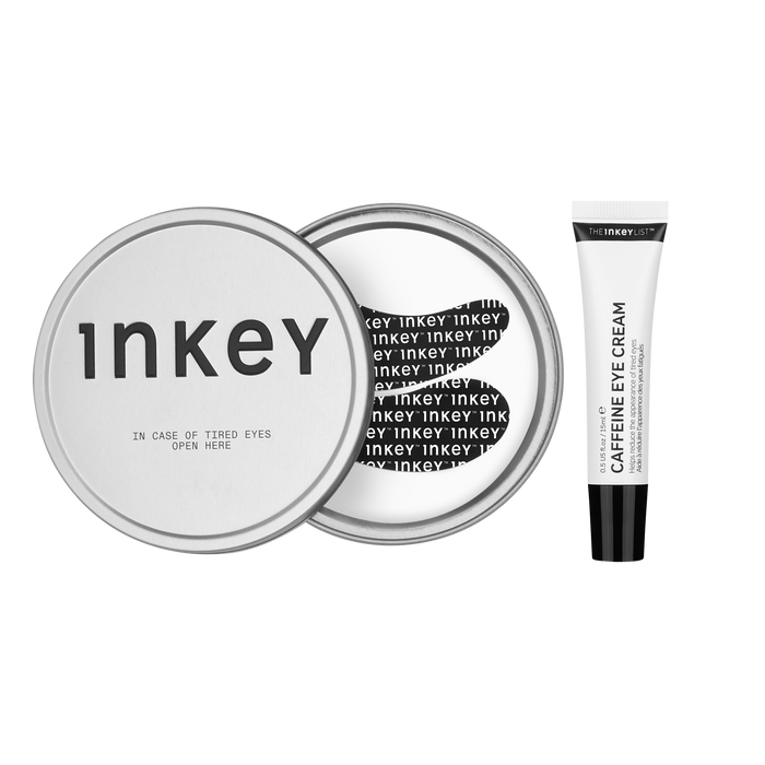 Inkey brand eye cream packaging on a white background