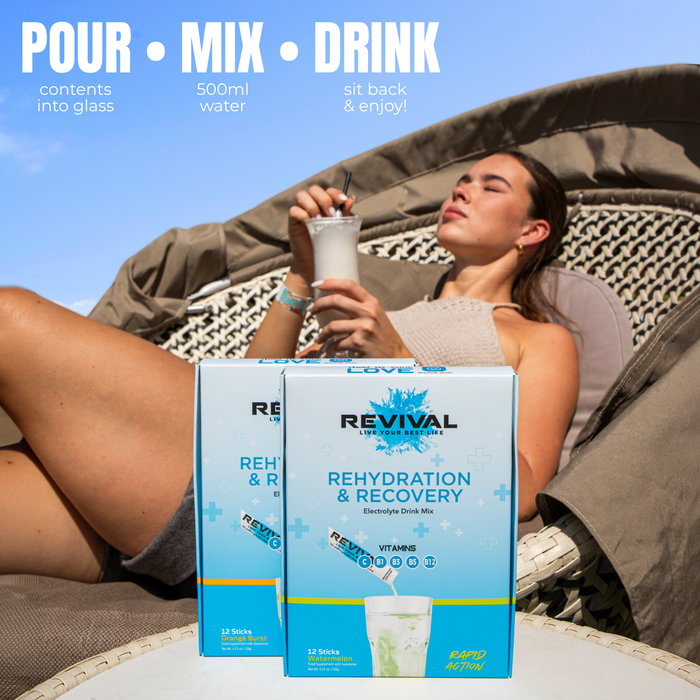 Revival Rehydration & Recovery Electrolyte Drink - Taster Pack - 9 Flavours