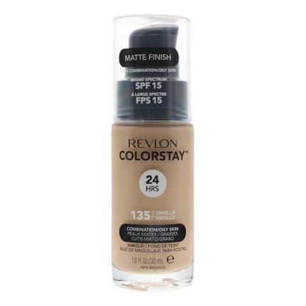 Revlon Colorstay Makeup Combinationoily Skin Spf 15 135 Vanilla Foundation 30ml