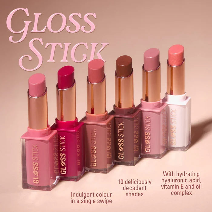 Revolution Pout Lip Gloss Stick  - Sweet Rose & Toffee Nude