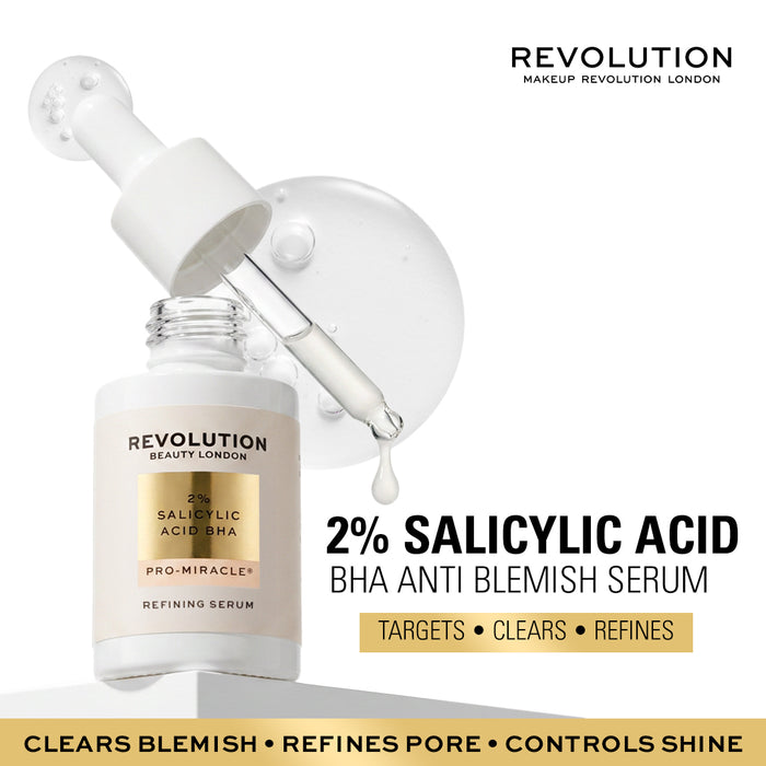 Revolution Pro Miracle 2% Salicylic Acid BHA Anti Blemish Serum