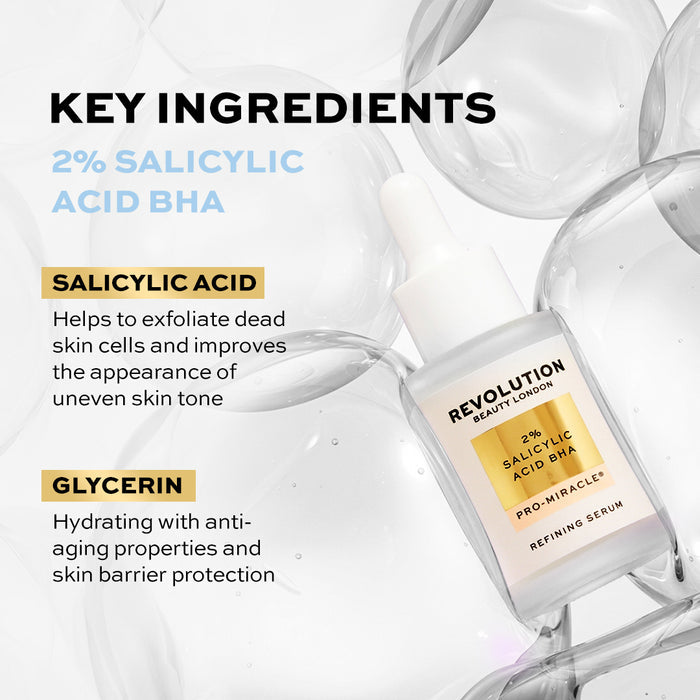 Revolution Pro Miracle 2% Salicylic Acid BHA Anti Blemish Serum
