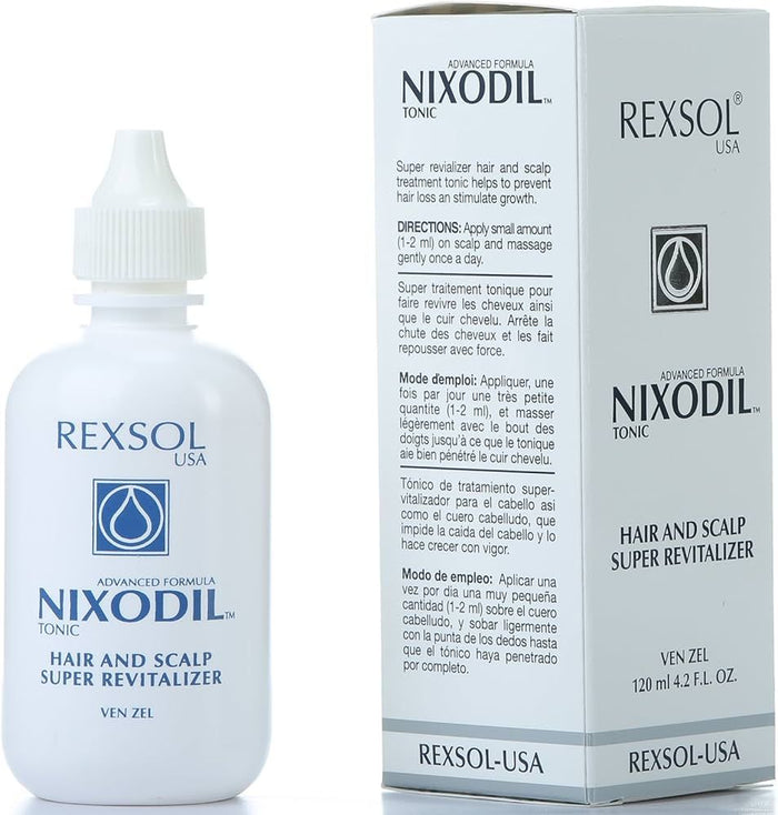 Rexsol Nixodil Hair & Scalp Super Revitalizer Tonic, 120ml - Makkah Pharmacy