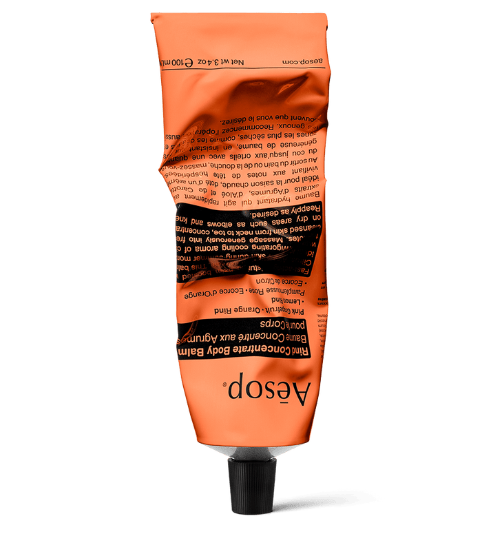 100ml tube of Aesop Rind Concentrate Body Balm