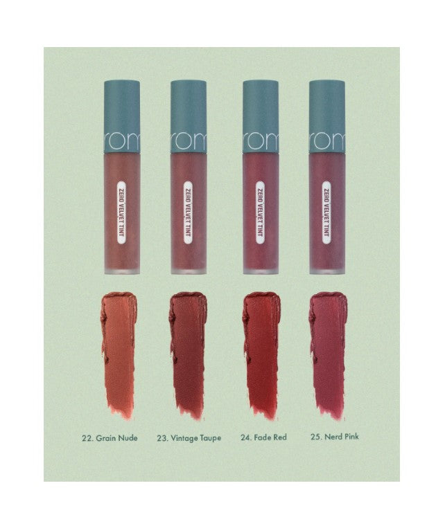 Rom & nd Zero Velvet Tint 14 Pecan Tarte